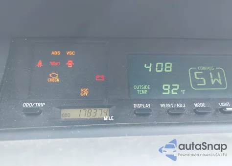 2001 Toyota Avalon Xls from USA, damaged, VIN 4T1BF28B71U150119